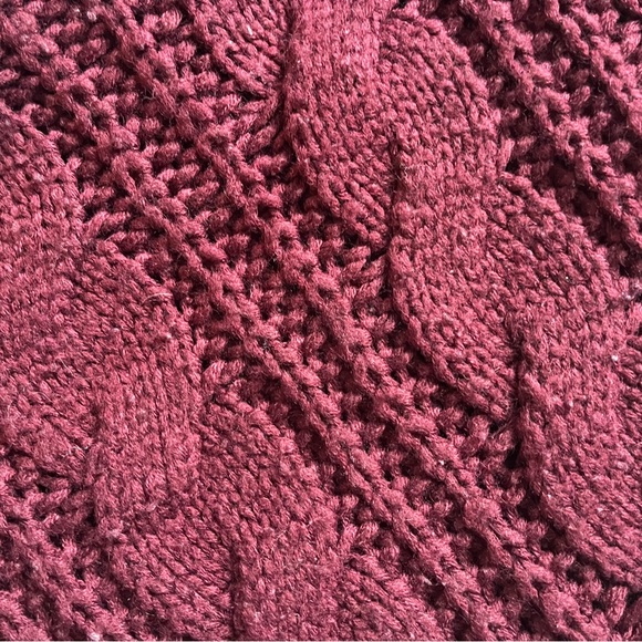 Red Infinity Scarf - Picture 5 of 5